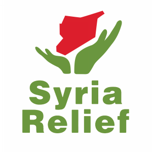 the logo of Syria Relief