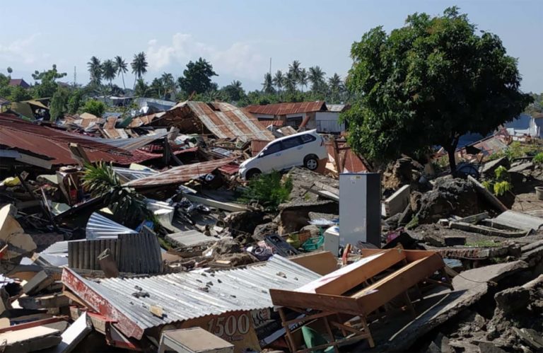 October 2018 - Sulawesi earthquake and tsunami disaster - Donate a Day