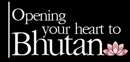 Opening your heart to Bhutan - logo